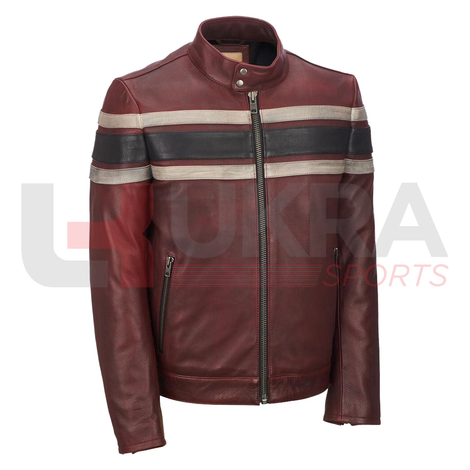 Fashion Motorbike Men's Leather Jackets – Stylish & Protective Gear by Ukra Sports - Ukra Sports