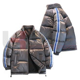 Men’s Thickened Cotton Puffer Jacket – Warm Winter Outerwear - Ukra Sports