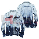 Oversized Denim Jacket for Men – High Quality Streetwear Style | Ukra Sports - Ukra Sports