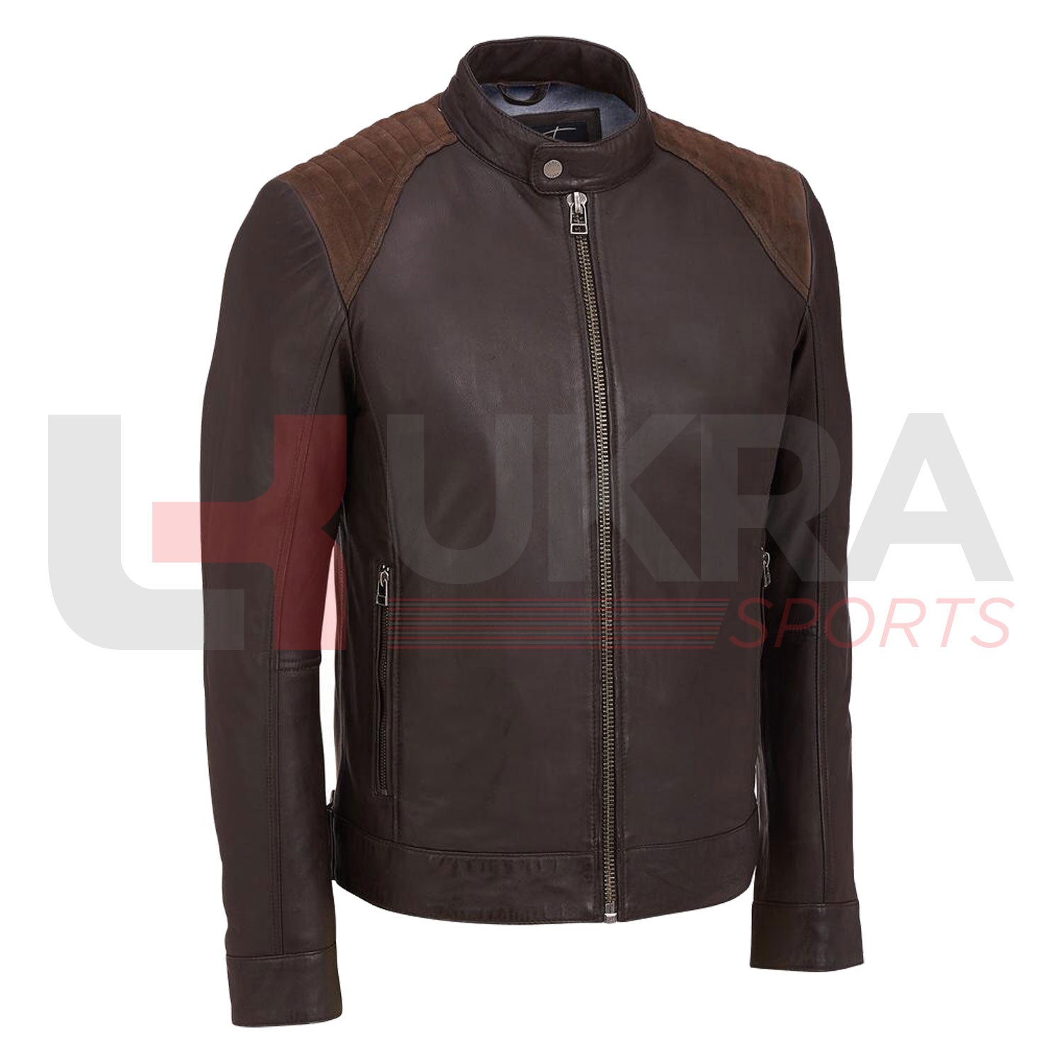 Men's Leather Fashion Motorbike Jackets – Premium Protection & Modern Design by Ukra Sports - Ukra Sports