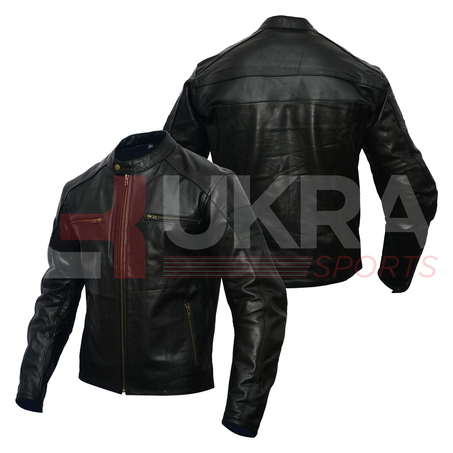 Men’s Biker Jacket – Classic Style & Premium Protection - Ukra Sports