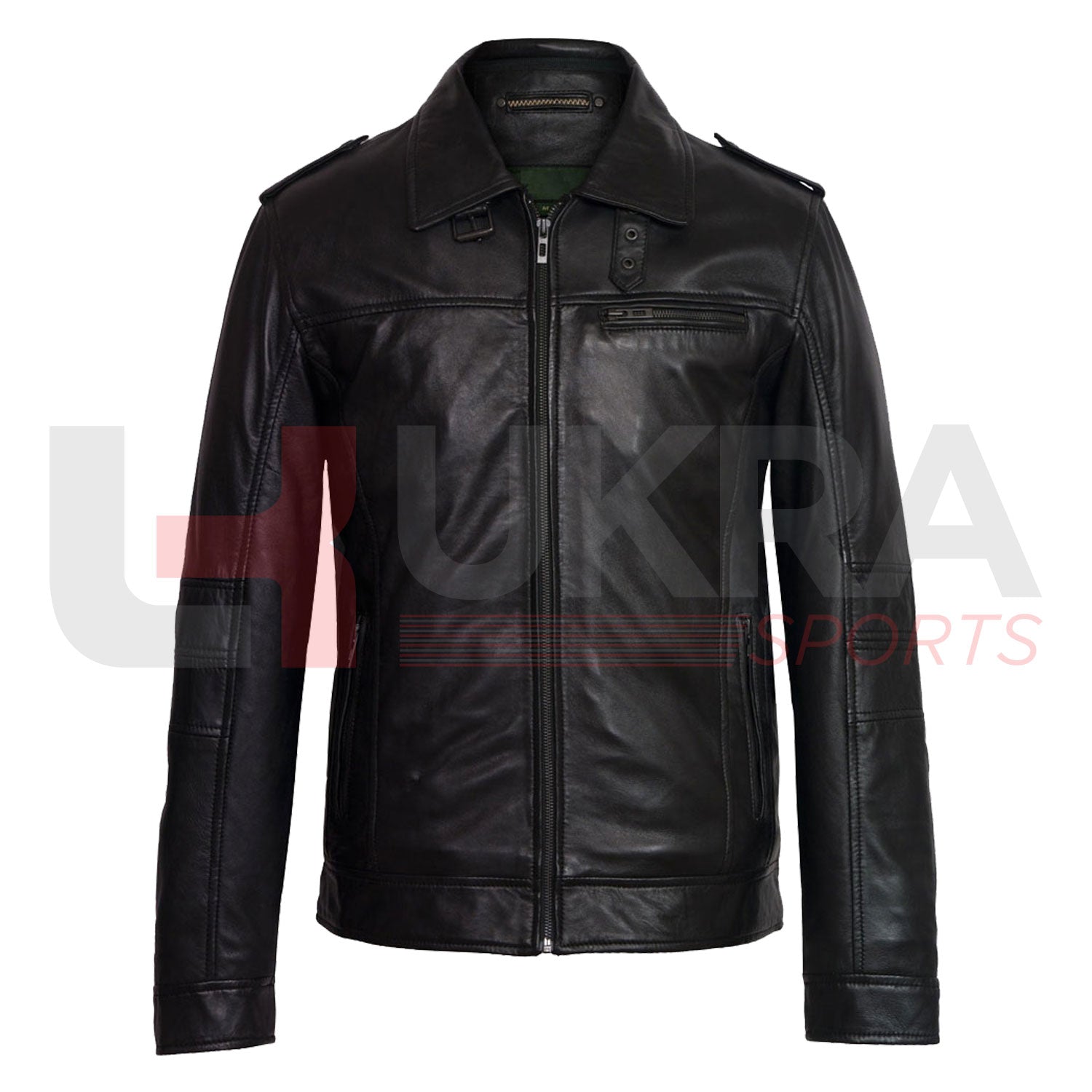 Luxury Slim Fit Men’s Leather Fashion Jackets – Sleek & Stylish Outerwear - Ukra Sports