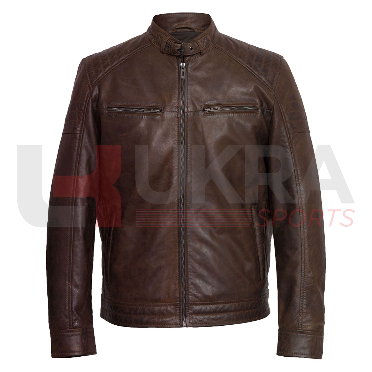 Men’s Leather Fashion Jacket – Sleek, Stylish & Durable Outerwear - Ukra Sports