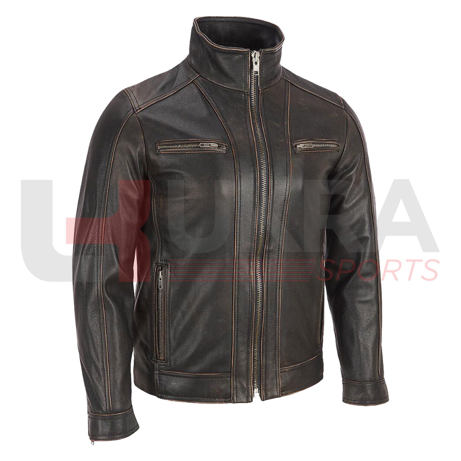 Men’s Leather Fashion Jacket – Stylish, Durable & Versatile - Ukra Sports
