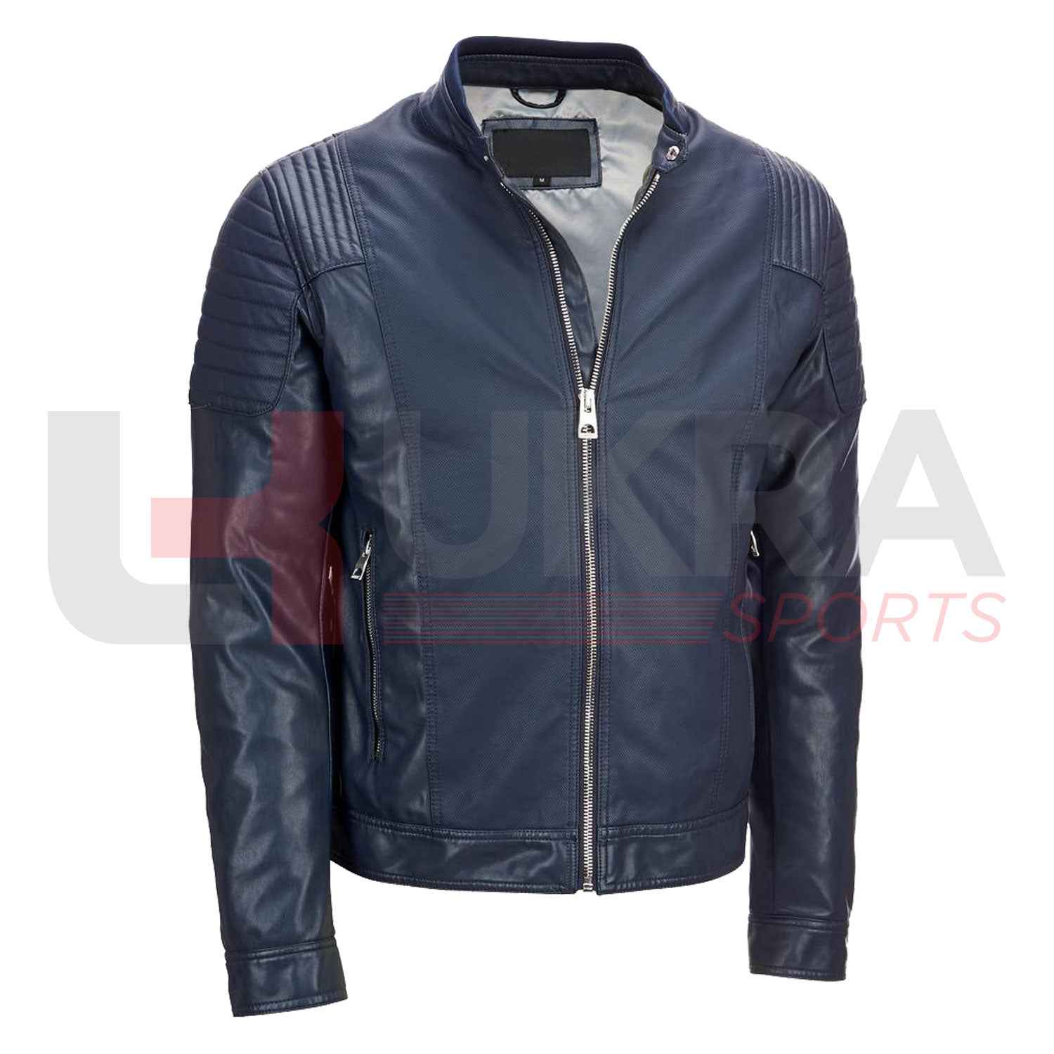 Men’s Casual Motorbike Leather Jacket – Stylish, Durable & Versatile - Ukra Sports