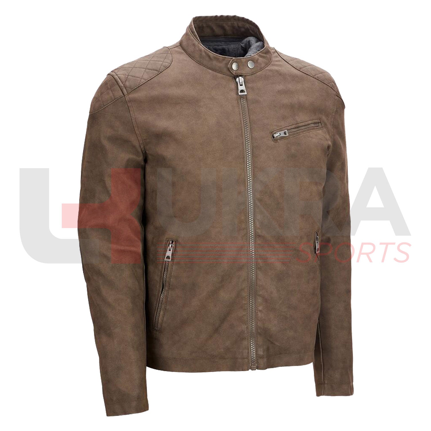 Men’s Stylish Motorbike Leather Jacket – Premium Quality & Rugged Elegance - Ukra Sports