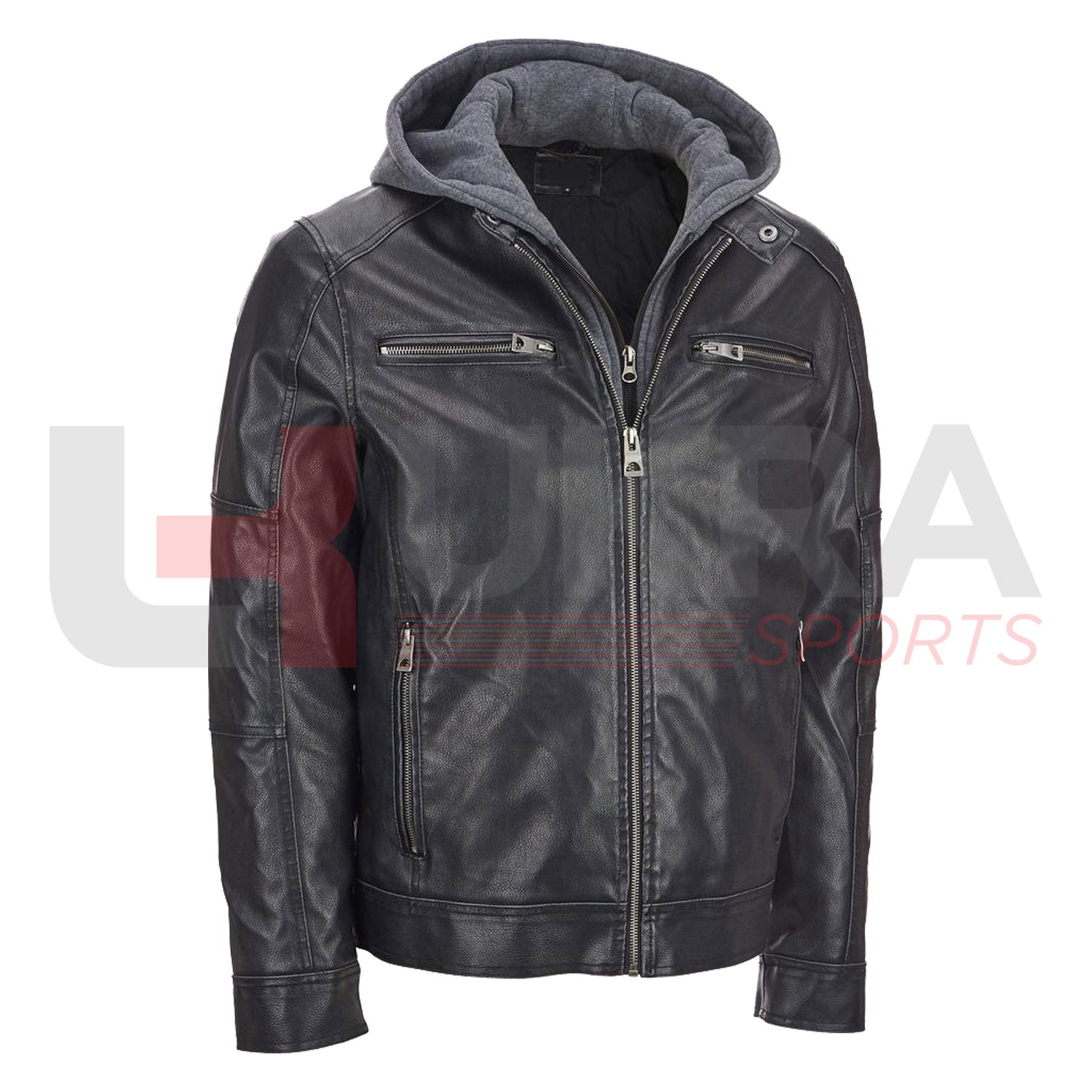 Men’s Fabulous Motorbike Leather Jacket – Premium Style & Protection - Ukra Sports
