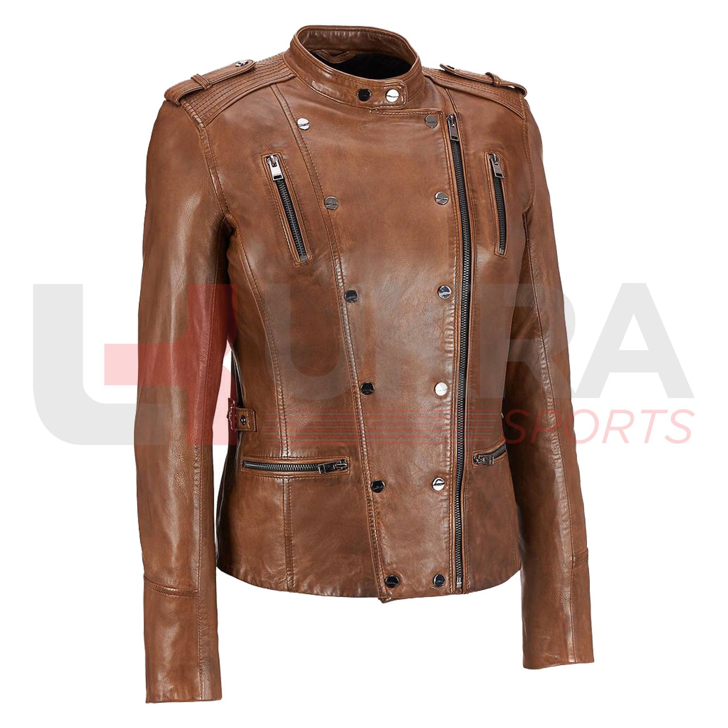 City Style Women's Casual Leather Jackets – Urban Elegance for Everyday Wear - Ukra Sports