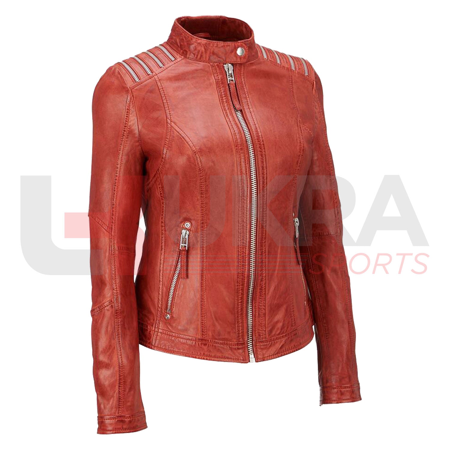 Modern Grace Women's Leather Jackets – Contemporary Elegance Redefined - Ukra Sports