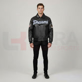 ukra_black_dreams_leather_varsity_jacket_men_front_view