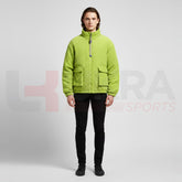 ukra_lime_green_corduroy_down_jacket_men