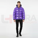 ukra_men_s_shiny_purple_puffer_jacket_front_view