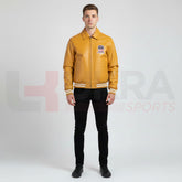 ukra_mustard_leather_varsity_baseball_bomber_jacket_men