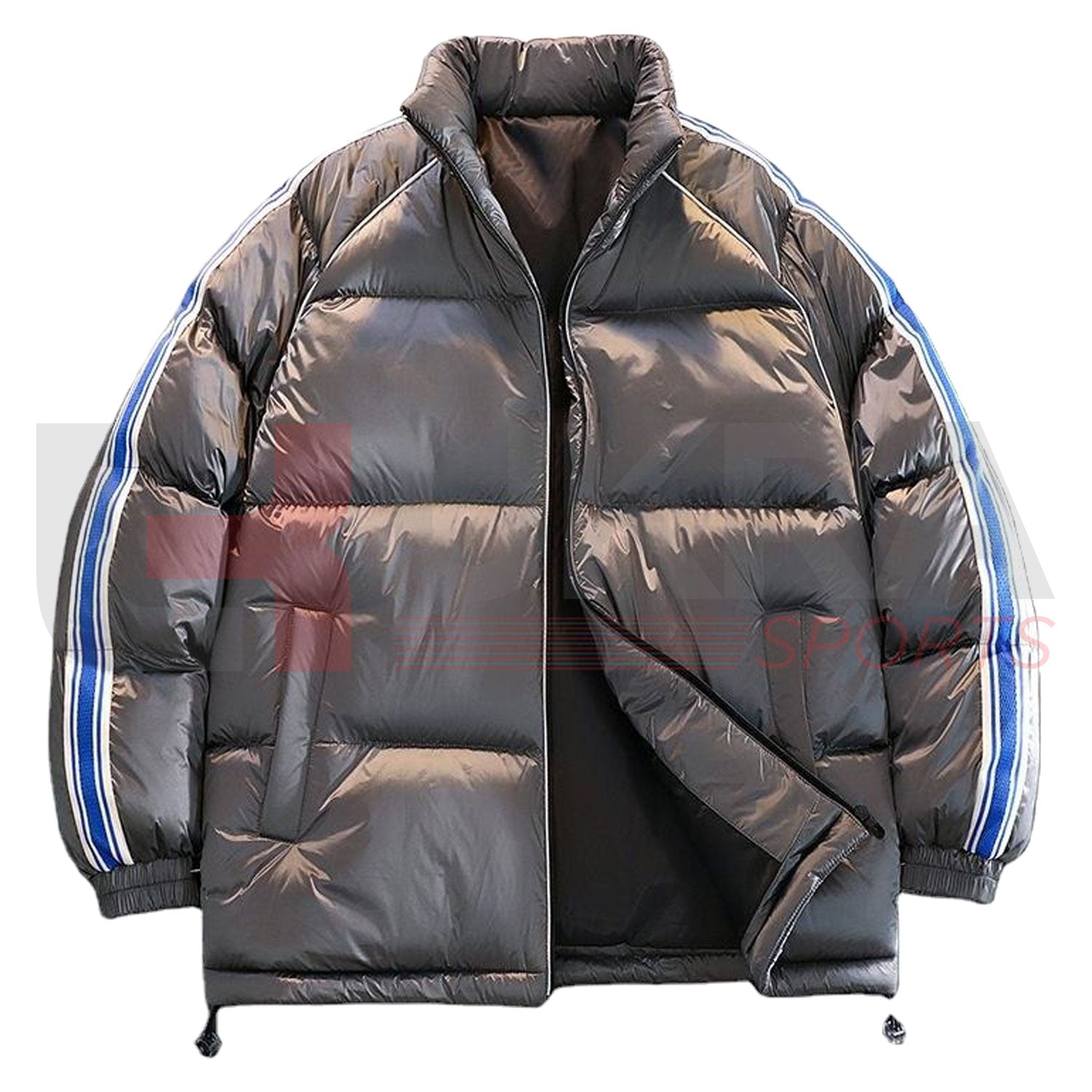 Men’s Thickened Cotton Puffer Jacket – Warm Winter Outerwear - Ukra Sports