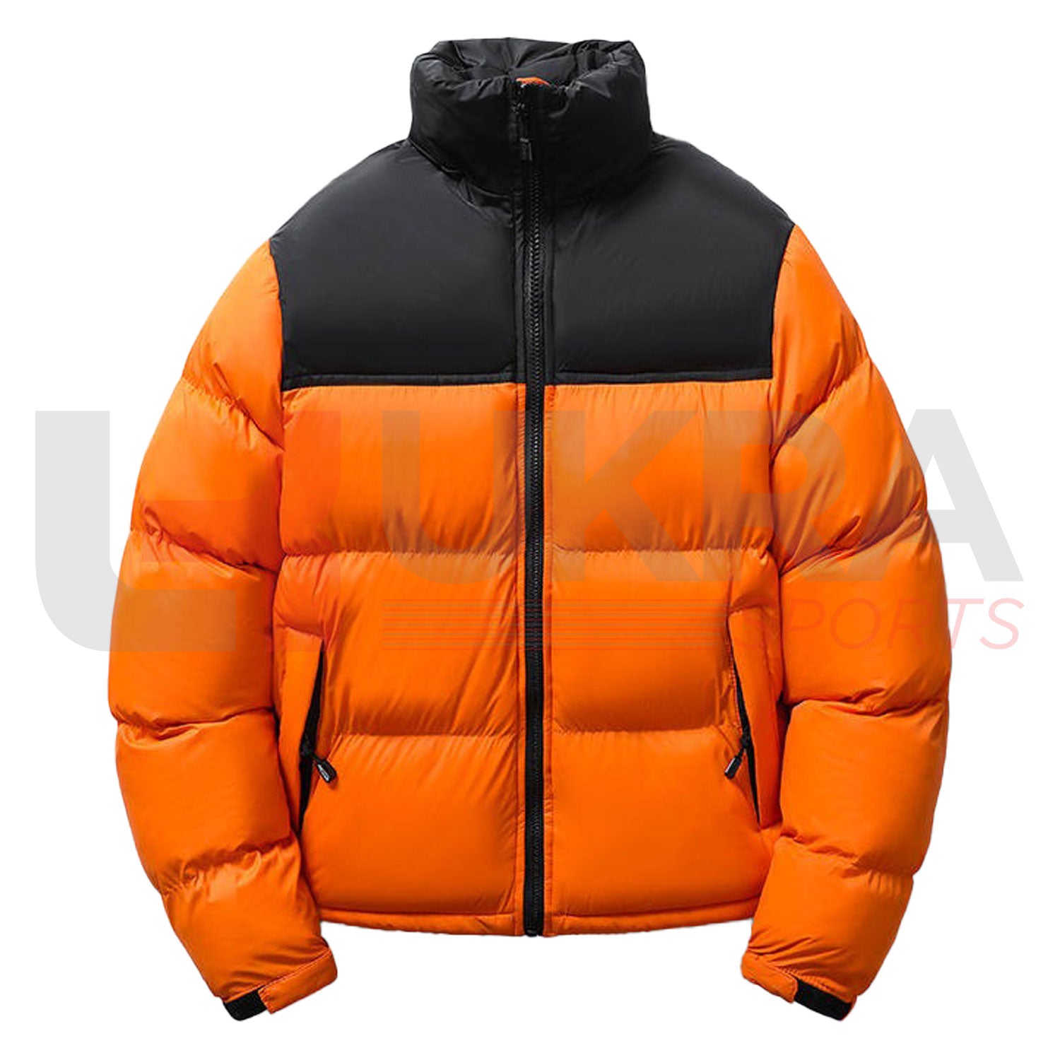 Men’s Luxury Parka Jacket – White Goose Down Winter Coat - Ukra Sports