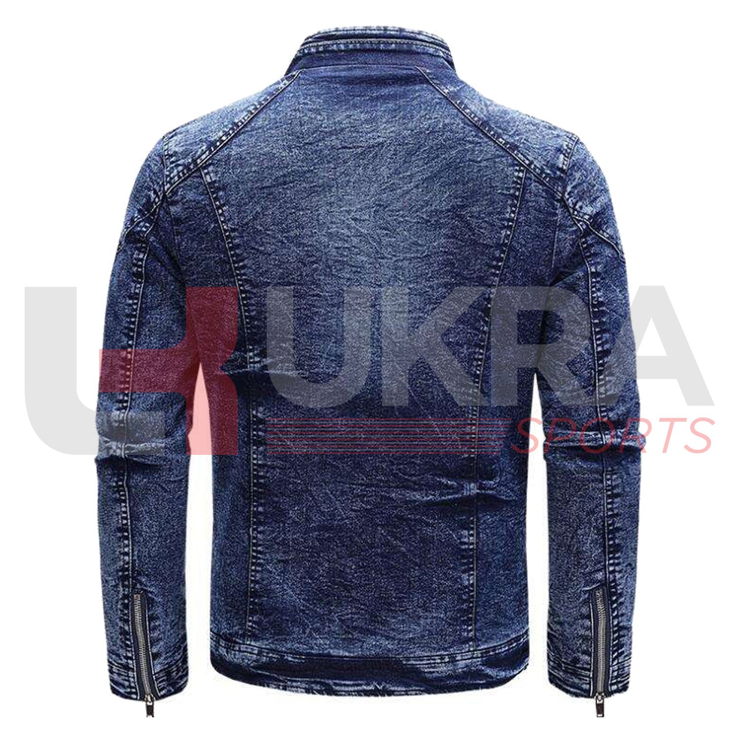 Men's Casual Denim Jacket – Classic Outerwear for Everyday Style | Ukra Sports - Ukra Sports