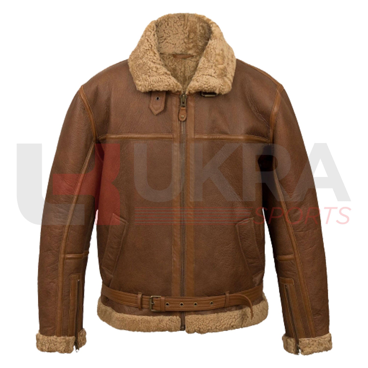 italian design luxury fur leather jacket