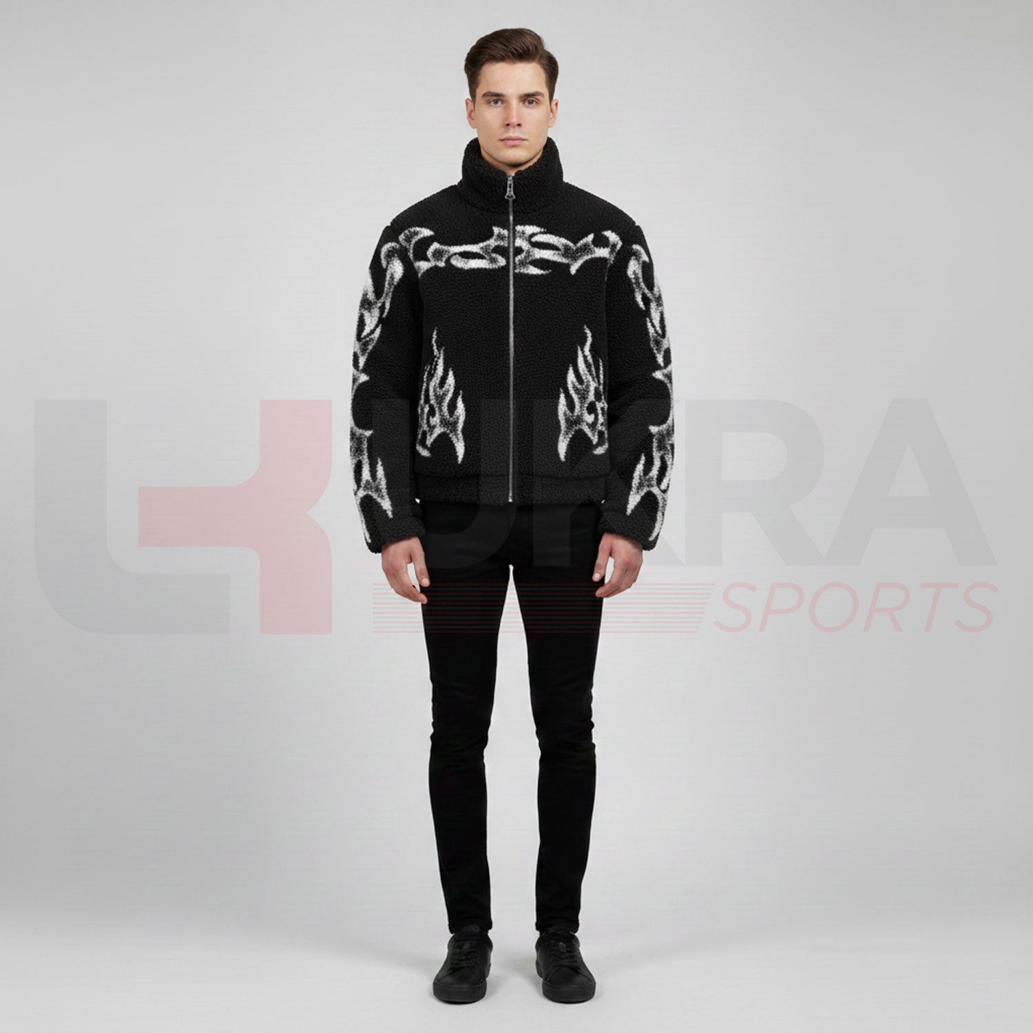 ukra_custom_heavyweight_winter_fleece_black_jacket
