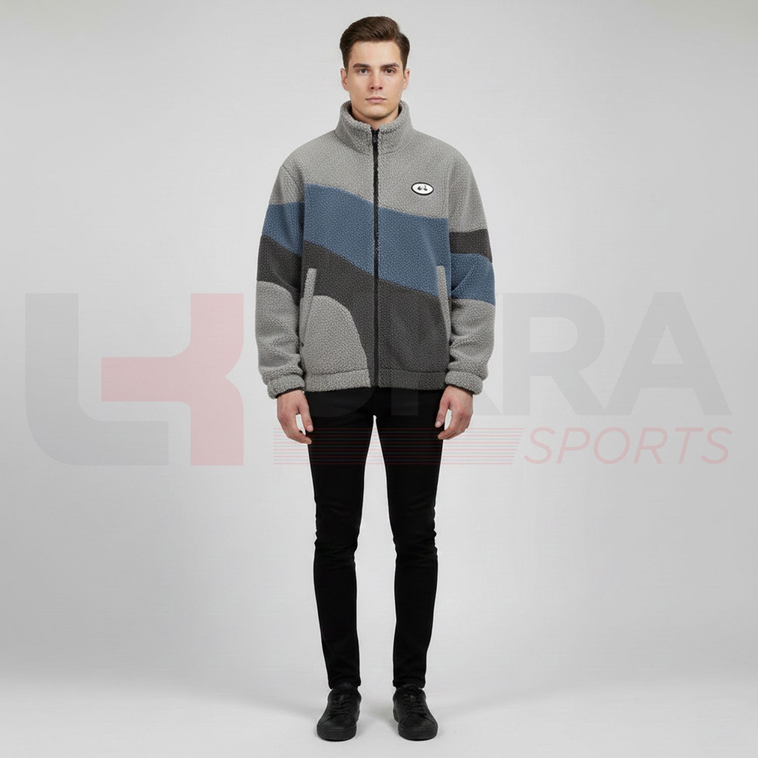 ukra_grey_blue_lamb_wool_fleece_jacket_men