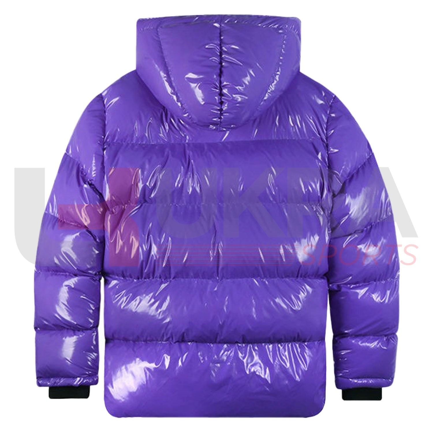 ukra italian design men’s glossy jacket