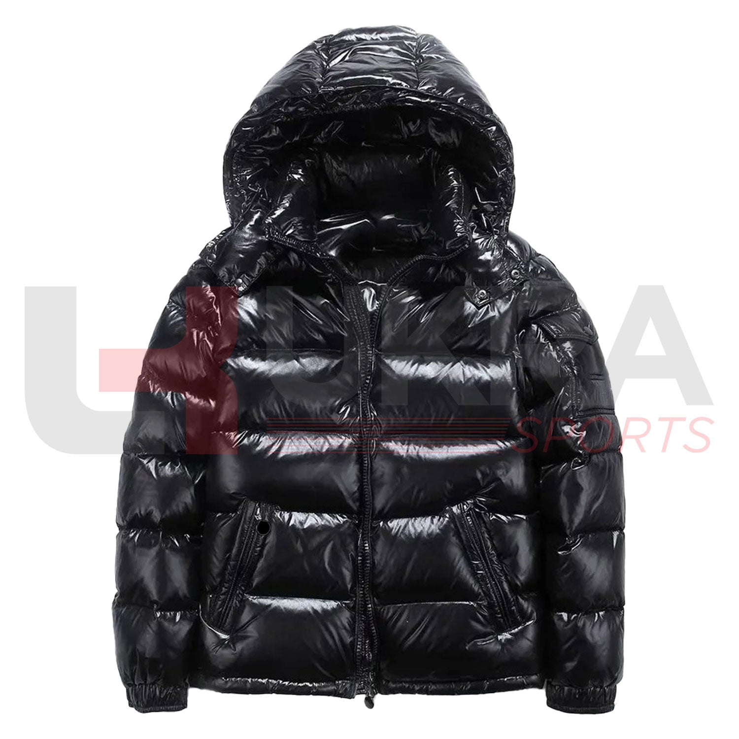 ukra men’s high gloss padded winter coat collection01