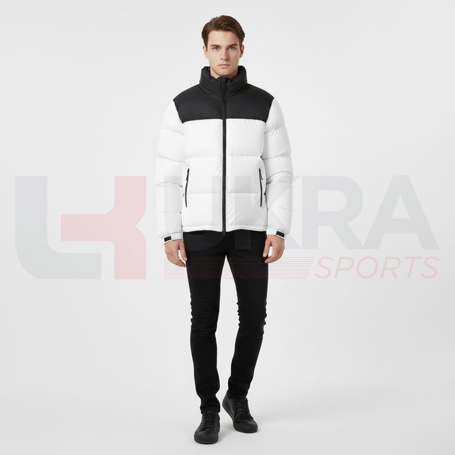 ukra_men_s_white_black_parka_jacket_front_view