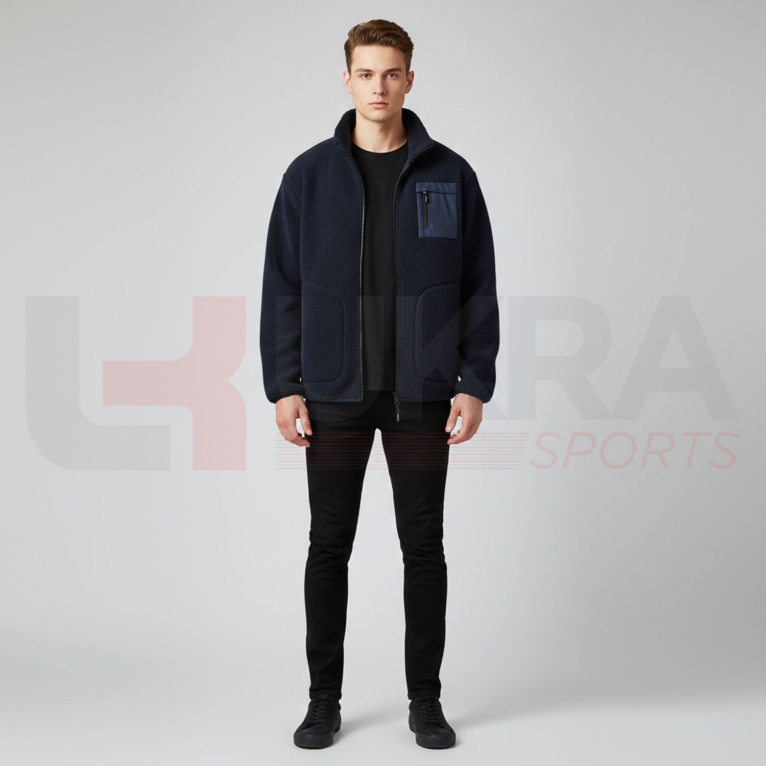 ukra_navy_winter_fleece_jacket_italian_design