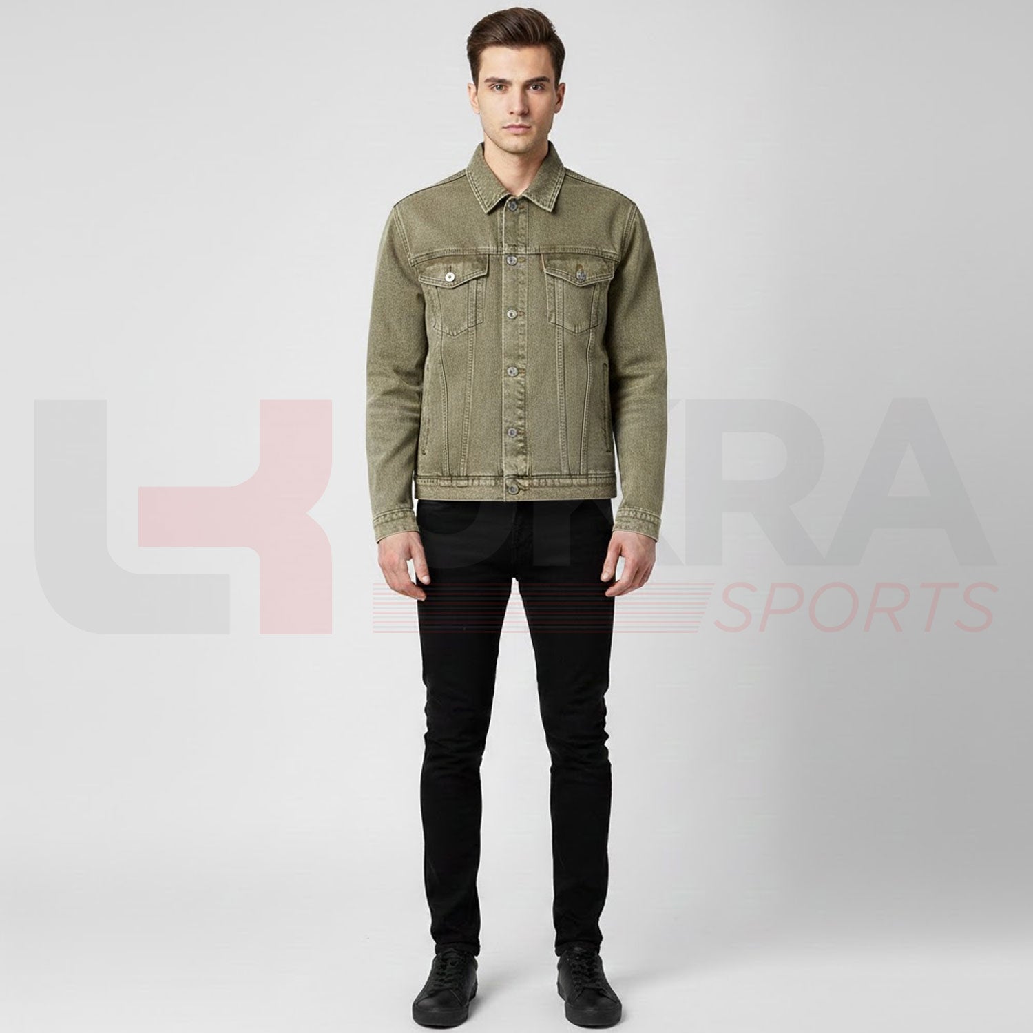 ukra_olive_denim_jacket_unisex_streetwear_style