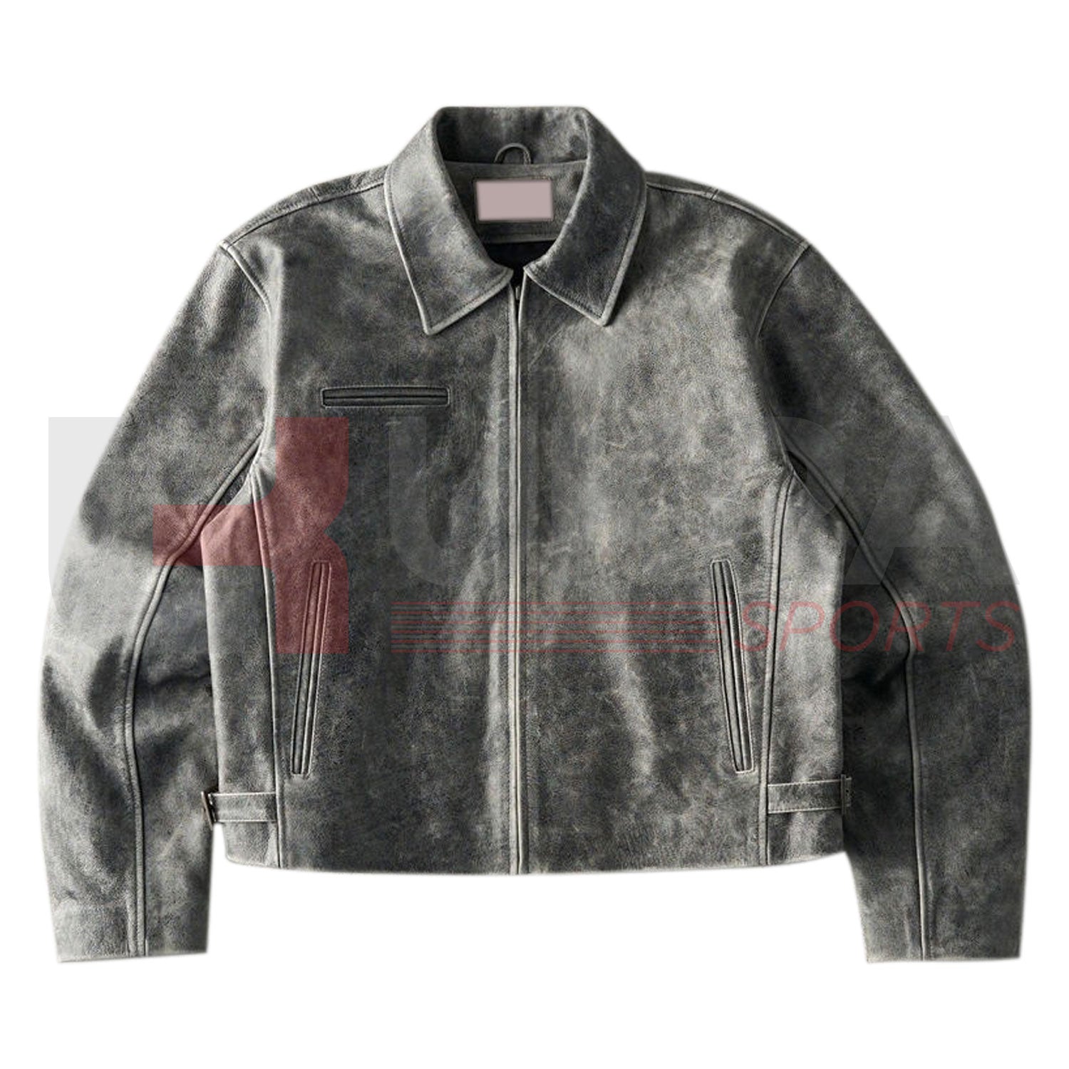ukra sports italian streetwear leather jacket
