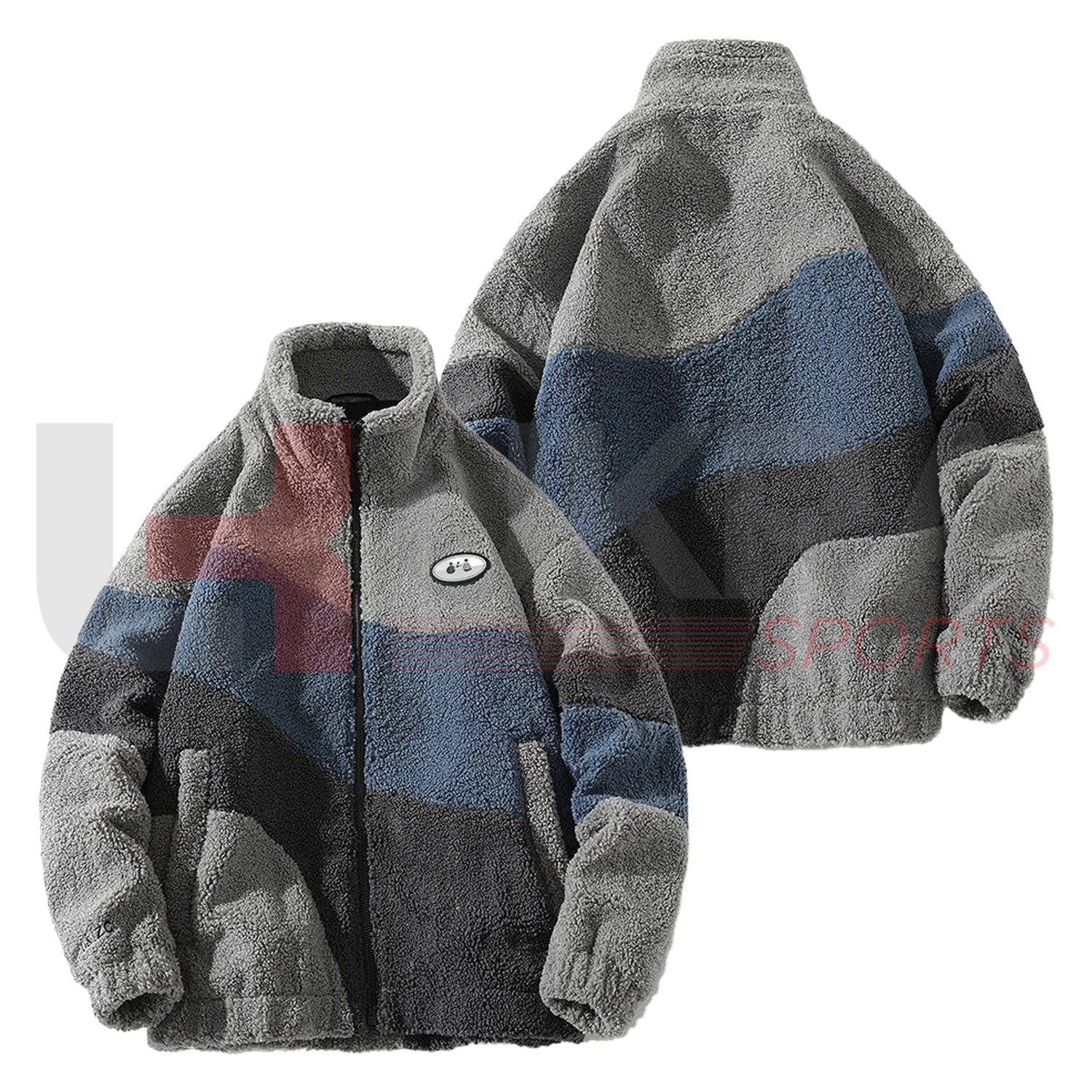 ukra sports lamb wool jacket italian design