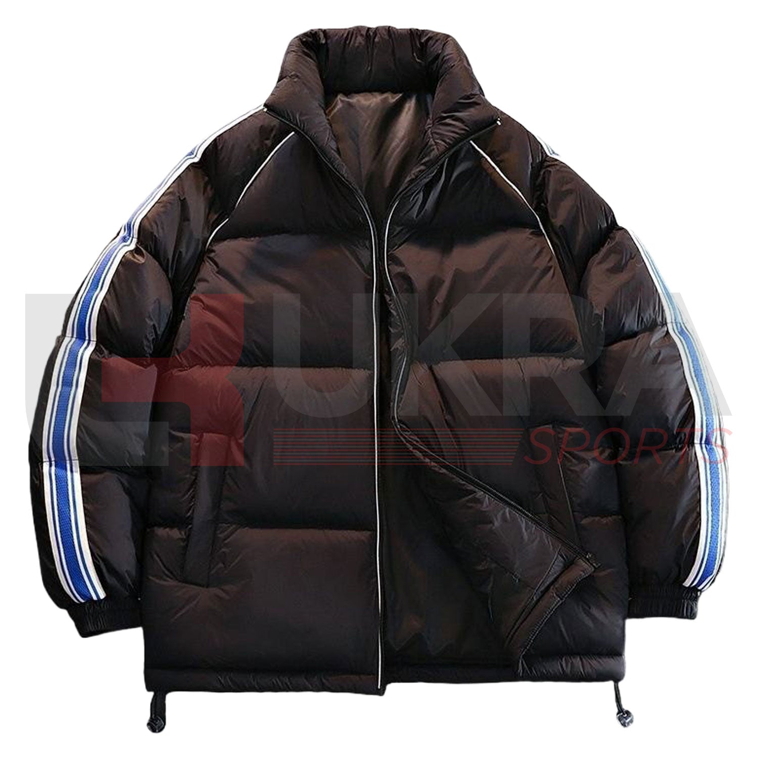 ukra winter warm cotton filled puffer jacket close-up